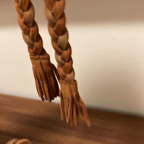 Rich Erani NYFC Suede & PVC Gladiator Sandal in Brown. Size 37.5/7.5. - Picture 6 of 9